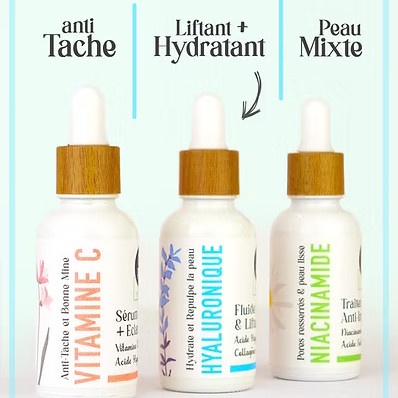 Fluide HYDRATANT & LIFTANT Sérum de Jour à l'Acide HYALURONIQUE [1%]