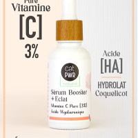 BOOSTER D'ECLAT Sérum de Jour à la VITAMINE C pure [3%] + HA