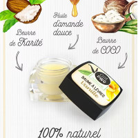 Baume à Lèvres VANILLE DUO : Vanille + Framboise