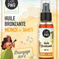 Huile Bronzante CAROTTE & MONOI de TAHITI pour un Bronzage Doré