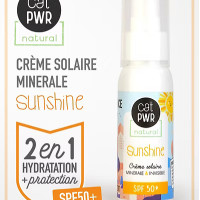 SUNSHINE Crème / Ecran Solaire Naturel Minéral & Invisible SPF50+