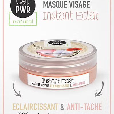 INSTANT ECLAT Masque Visage Anti-Tache Eclaircissant au Aker Fassi