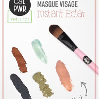 INSTANT ECLAT Masque Visage Anti-Tache Eclaircissant au Aker Fassi