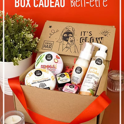 BOX CADEAU / Coffrets de Soins Cosmétiques Naturels pour Fêtes et Anniversaires