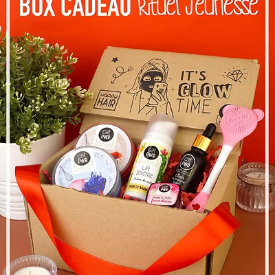 BOX CADEAU / Coffrets de Soins Cosmétiques Naturels pour Fêtes et Anniversaires