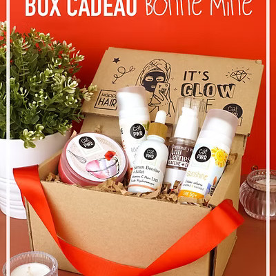 BOX CADEAU / Coffrets de Soins Cosmétiques Naturels pour Fêtes et Anniversaires