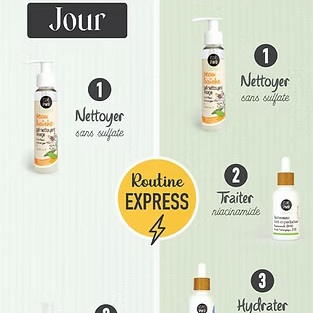 Routine PEAU GRASSE pour réguler efficacement l'excès de Sébum