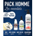 PACK HOMME essentiels Soins Beauté Sans Sulfate Anti Chute & Cernes PACK HOMME essentiels Soins Beauté Sans Sulfate Anti Chute & Cernes
