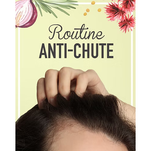 ROUTINE ANTI-CHUTE pour Stopper la Chute et Fortifier les Cheveux ROUTINE ANTI-CHUTE pour Stopper la Chute et Fortifier les Cheveux