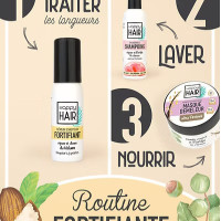ROUTINE FORTIFIANTE pour des Cheveux en Volume et sans Fourches