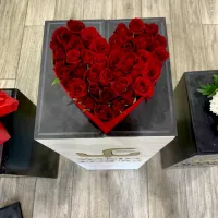 Mon cœur Entre 20 et 25 roses