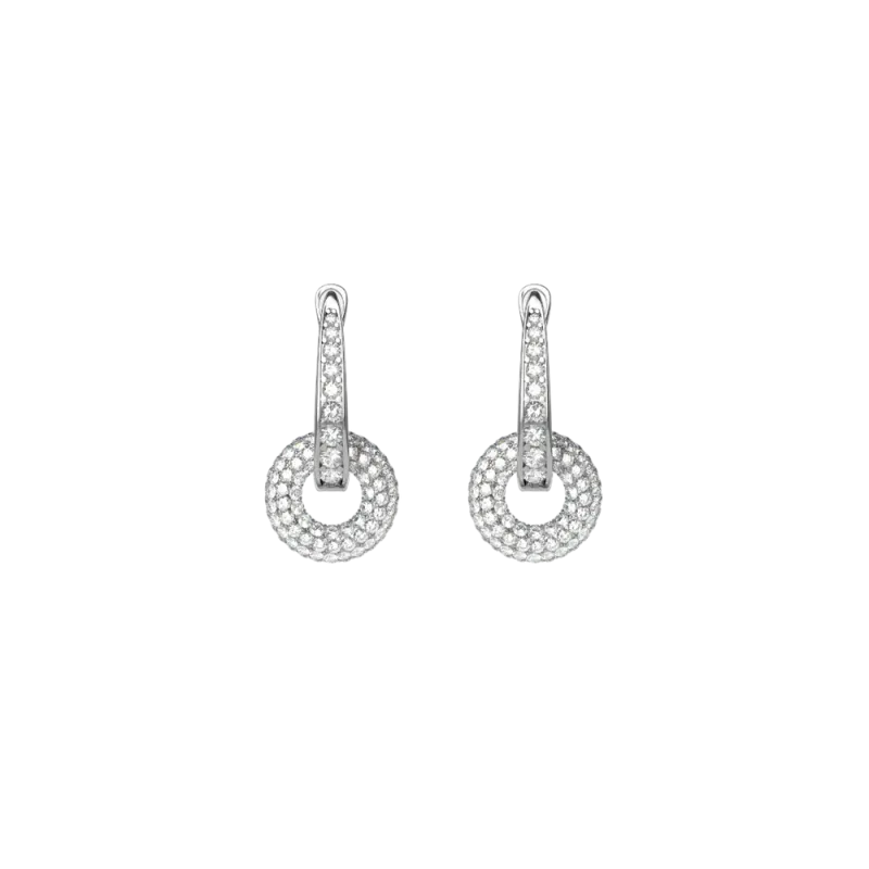 Boucles d'oreilles Soho Pavé