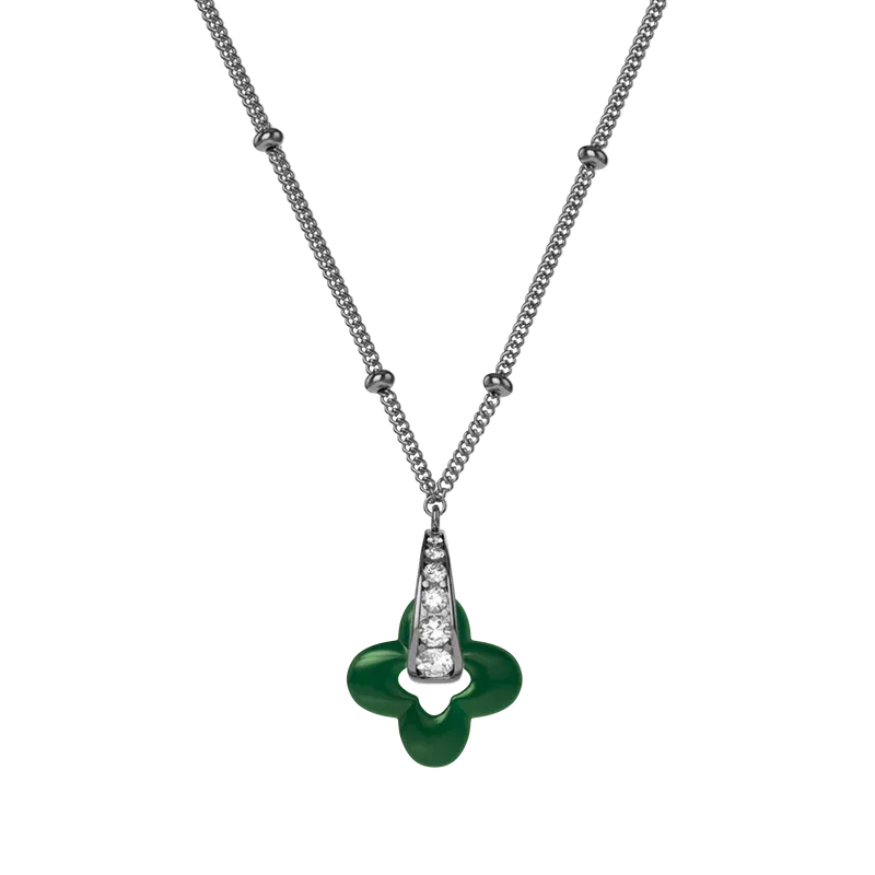 Collier Silver Clover