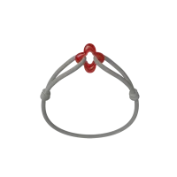Bracelet Cordon - Red Clover