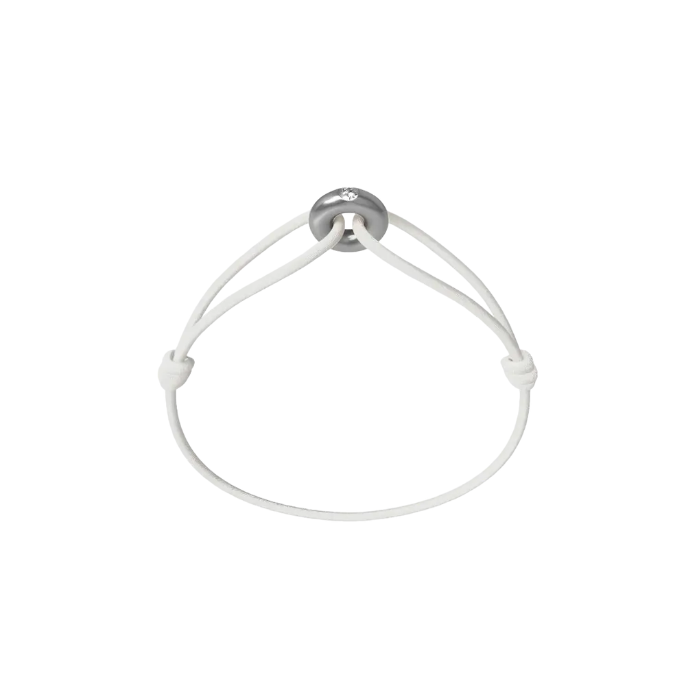 Bracelet Cordon - Mini Silver Soho Diamond
