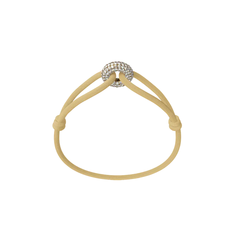 Bracelet Cordon - Golden Soho Pavé