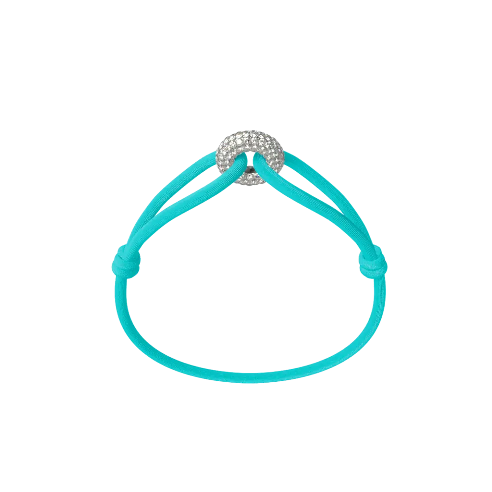 Bracelet Cordon - Silver Soho Pavé