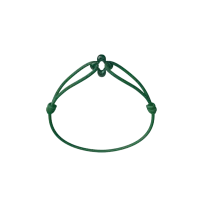 Bracelet Cordon - Mini Green Clover