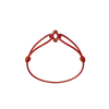 Bracelet Cordon - Mini Red Clover