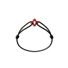Bracelet Cordon - Mini Red Clover