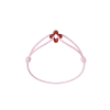 Bracelet Cordon - Mini Red Clover