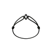 Bracelet Cordon - Mini Black Clover