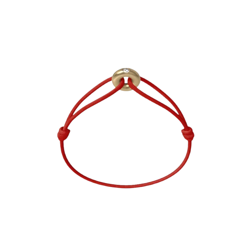 Bracelet Cordon - Mini Golden Soho Diamond