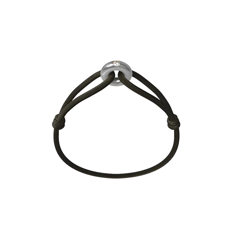 Bracelet Cordon - Silver Soho Diamond