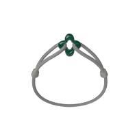 Bracelet Cordon - Green Clover