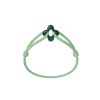 Bracelet Cordon - Green Clover