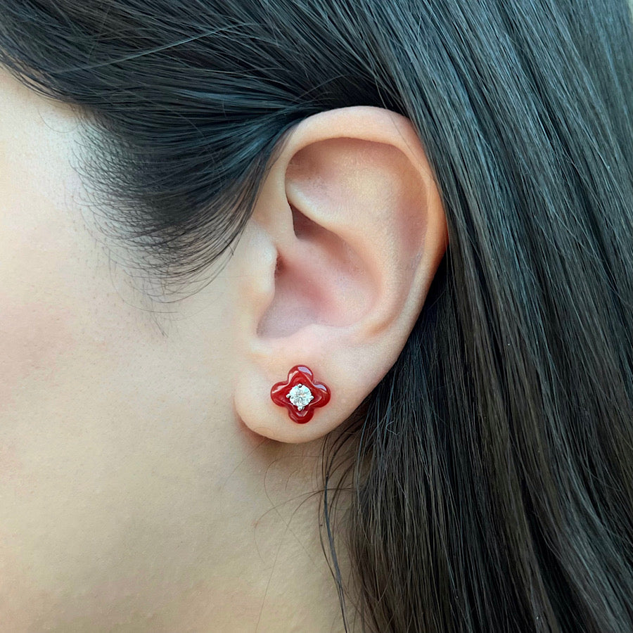 Boucles d'oreilles Clover
