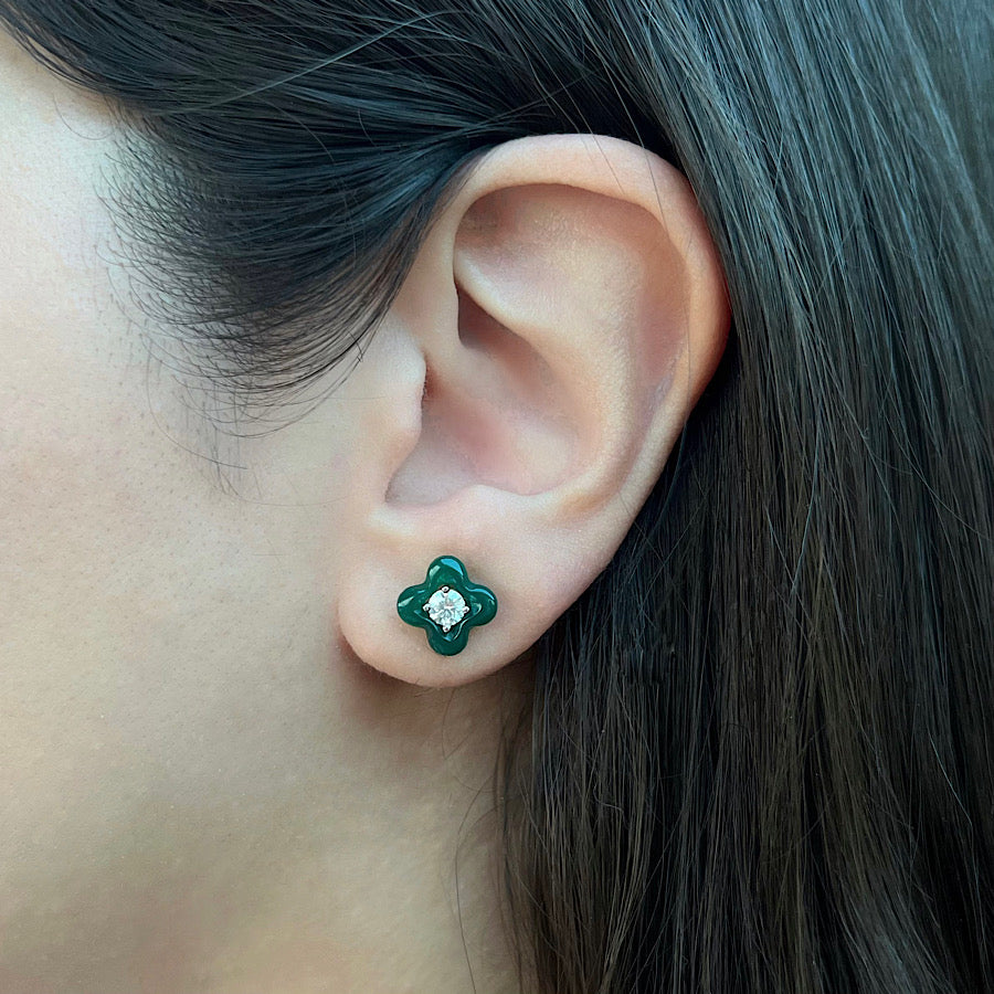 Boucles d'oreilles Clover
