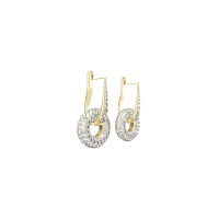 Boucles d'oreilles Soho Pav&eacute;
