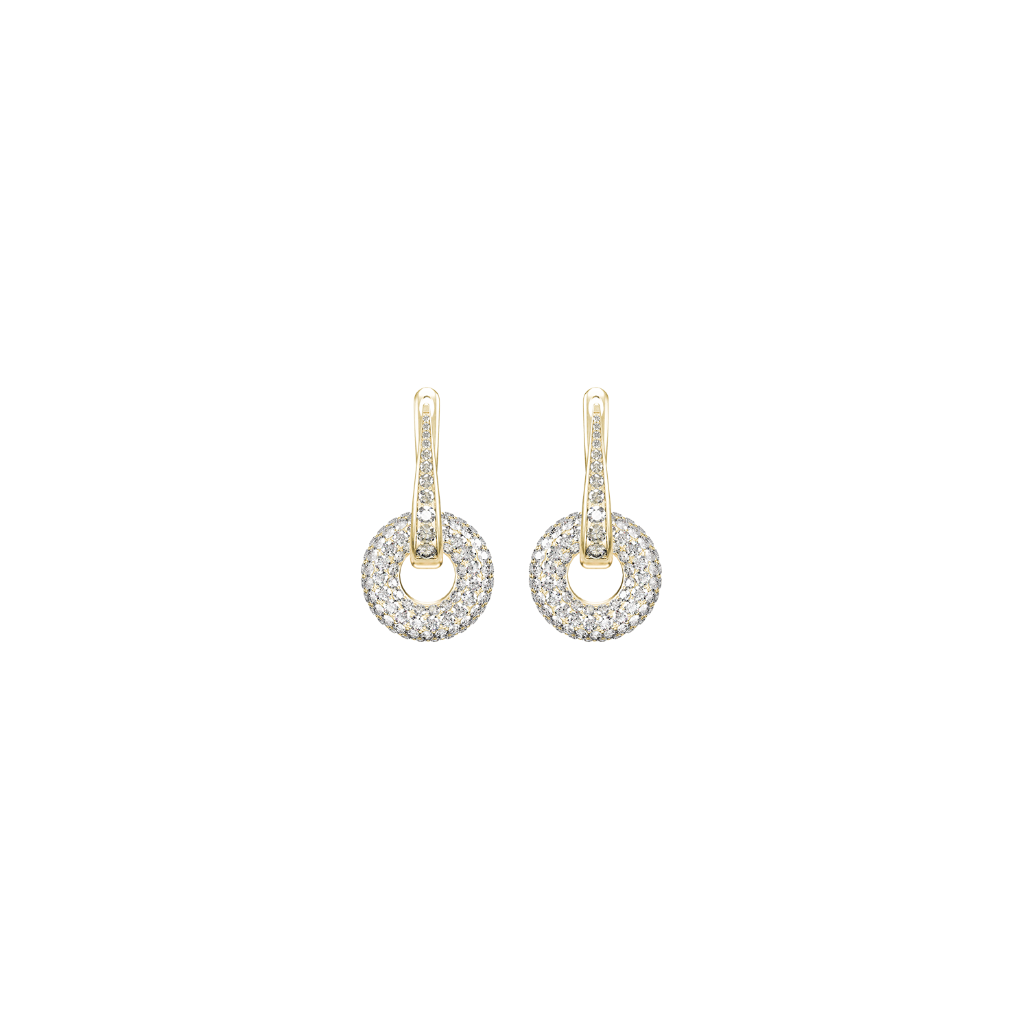 Boucles d'oreilles Soho Pavé
