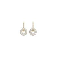Boucles d'oreilles Soho Pav&eacute;

