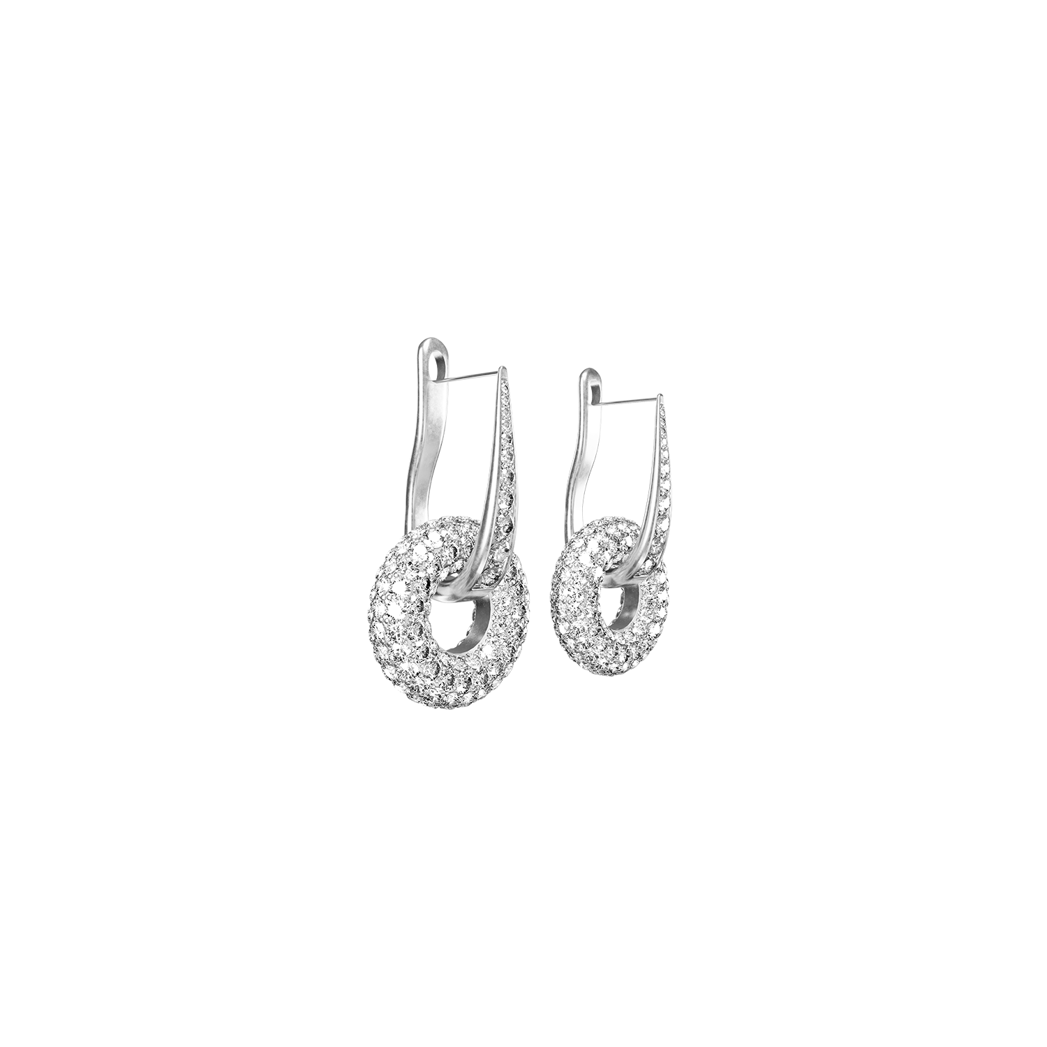 Boucles d'oreilles Soho Pav&eacute;
