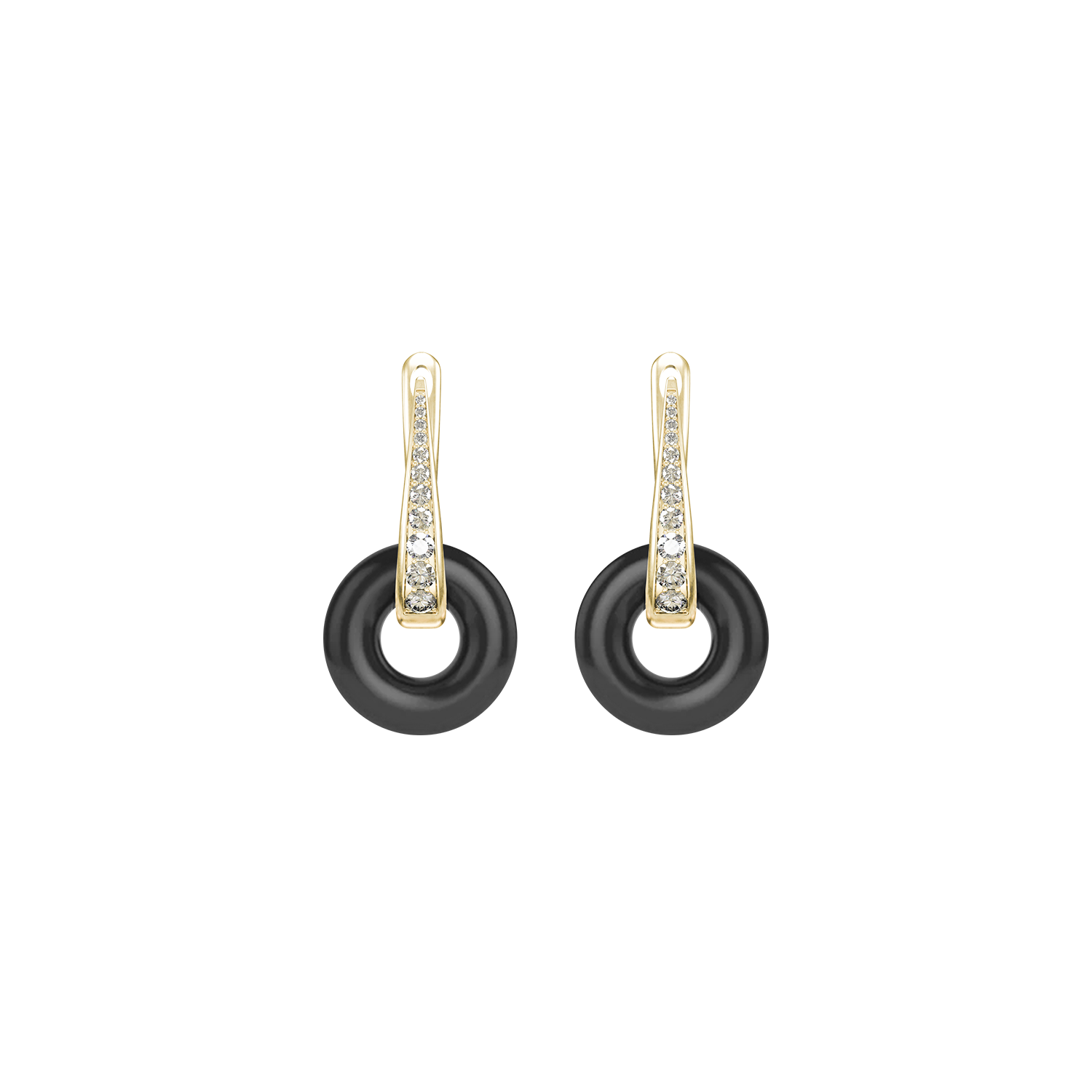 Boucles d'oreilles Golden Soho
