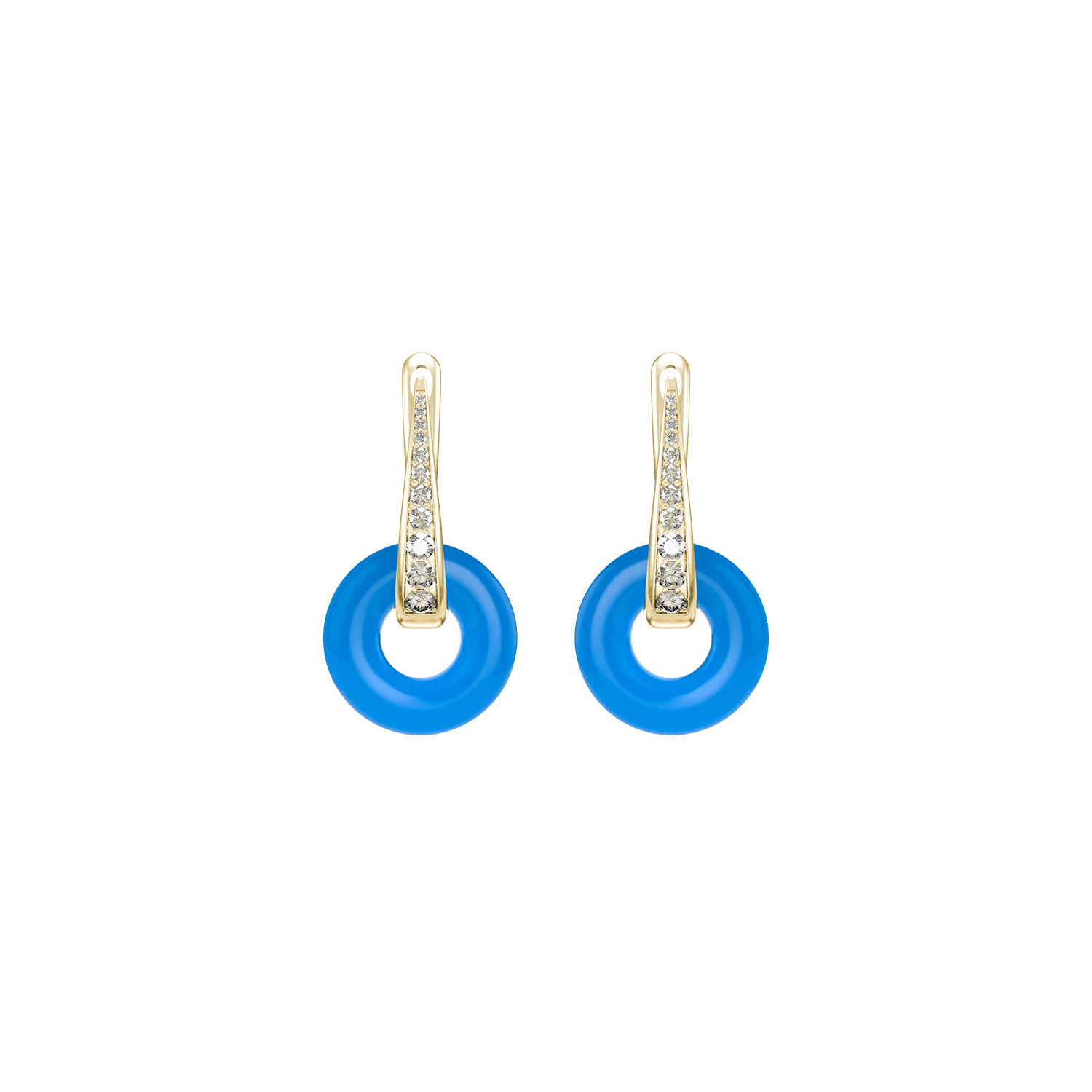 Boucles d'oreilles Golden Soho
