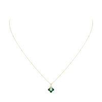 Collier Golden Clover
