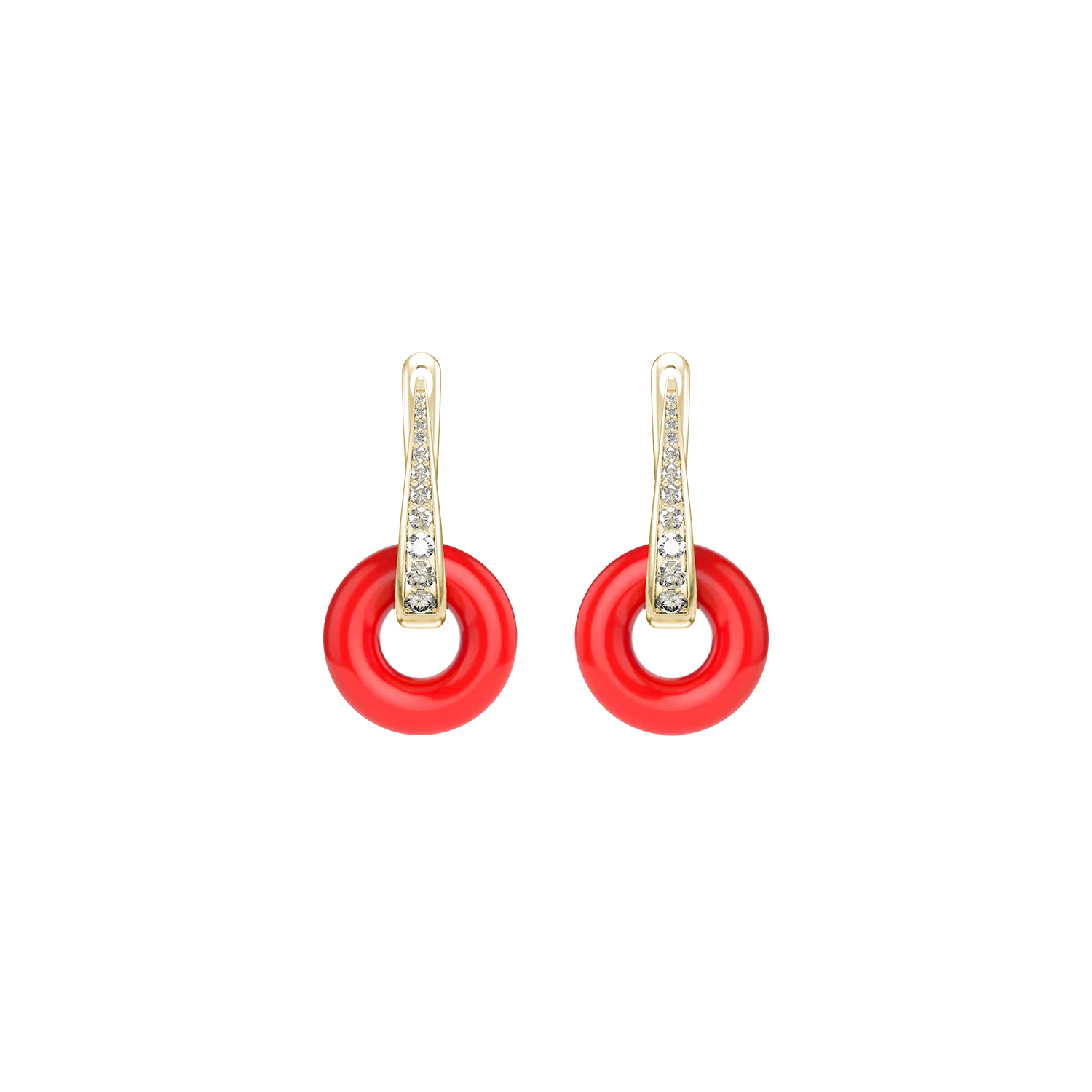 Boucles d'oreilles Golden Soho
