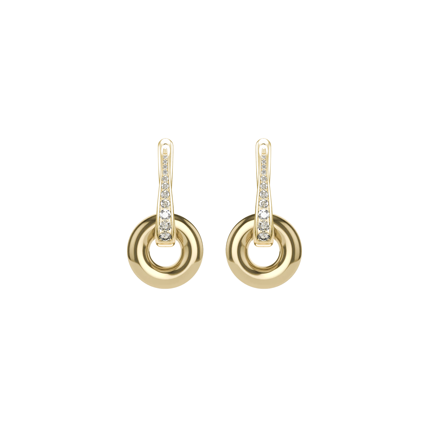 Boucles d'oreilles Golden Soho
