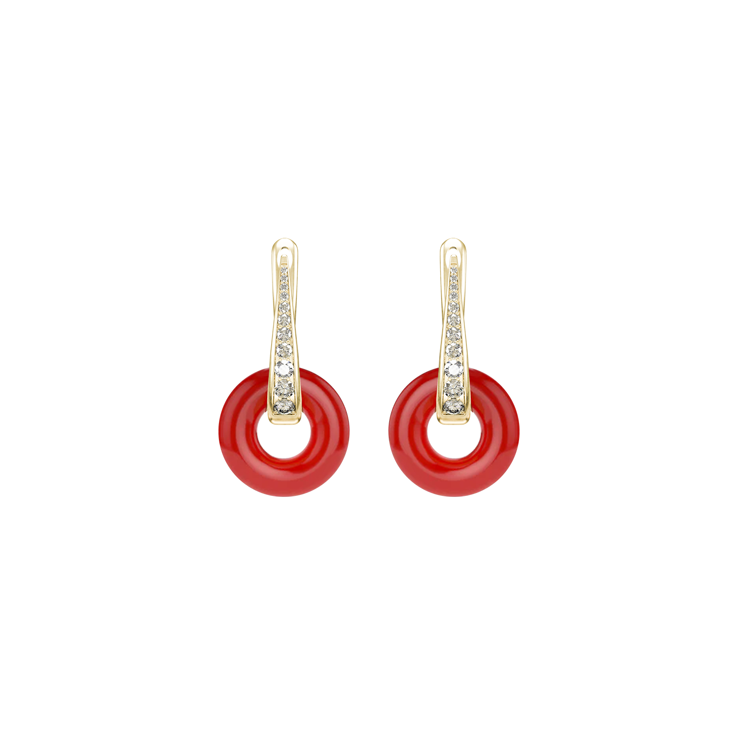 Boucles d'oreilles Golden Soho
