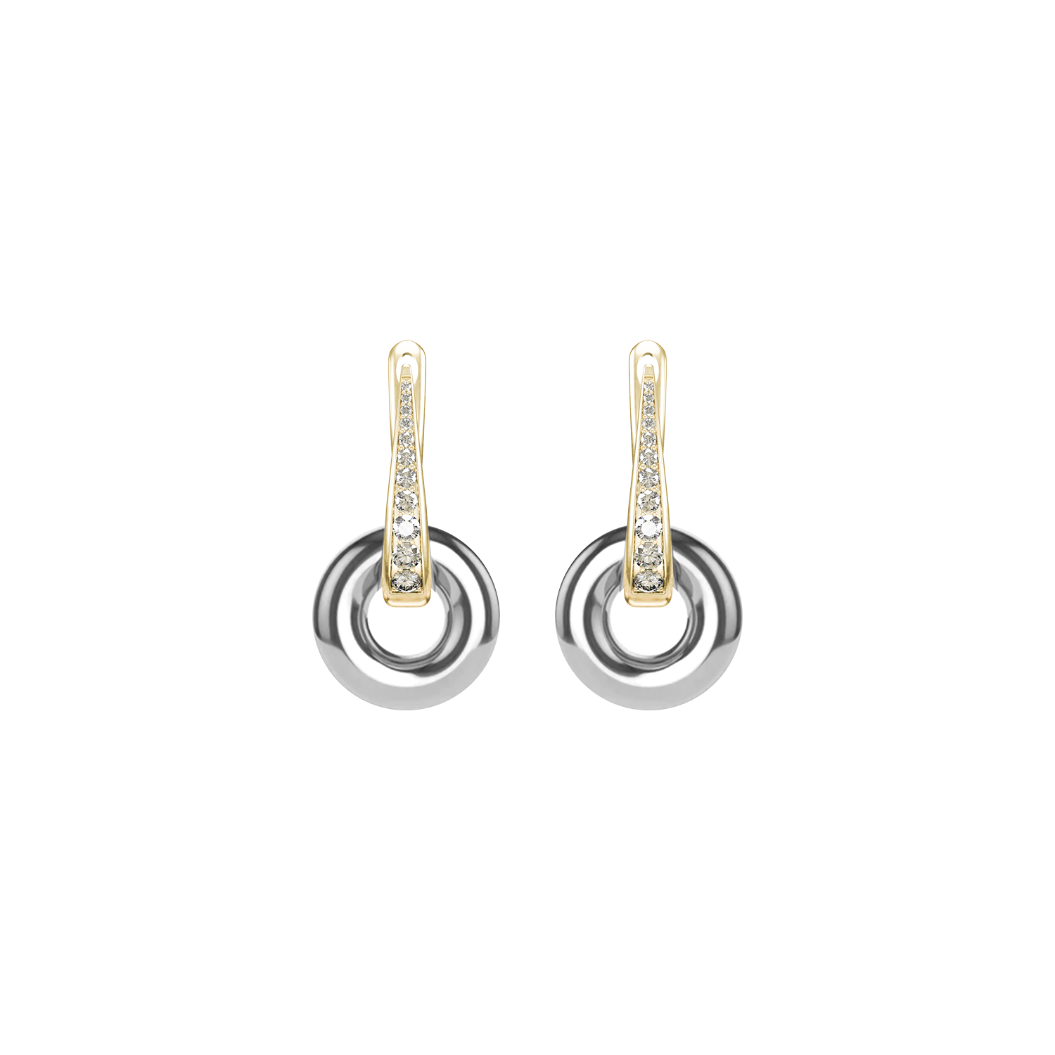 Boucles d'oreilles Golden Soho

