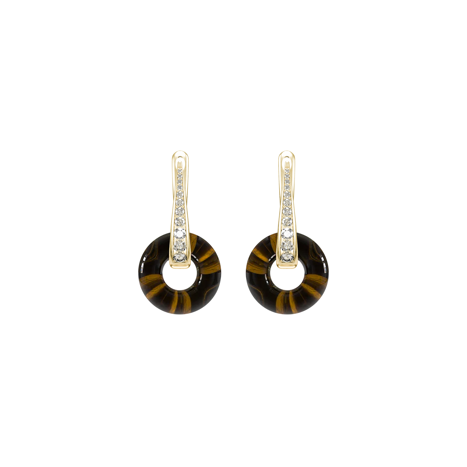 Boucles d'oreilles Golden Soho
