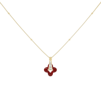 Collier Golden Clover
