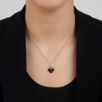 Collier Silver Clover
