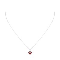 Collier Silver Clover
