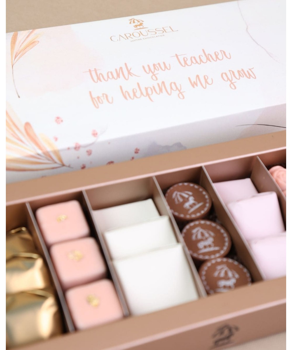 300g - ANG- Thank you teacher - Plateau Chocolat