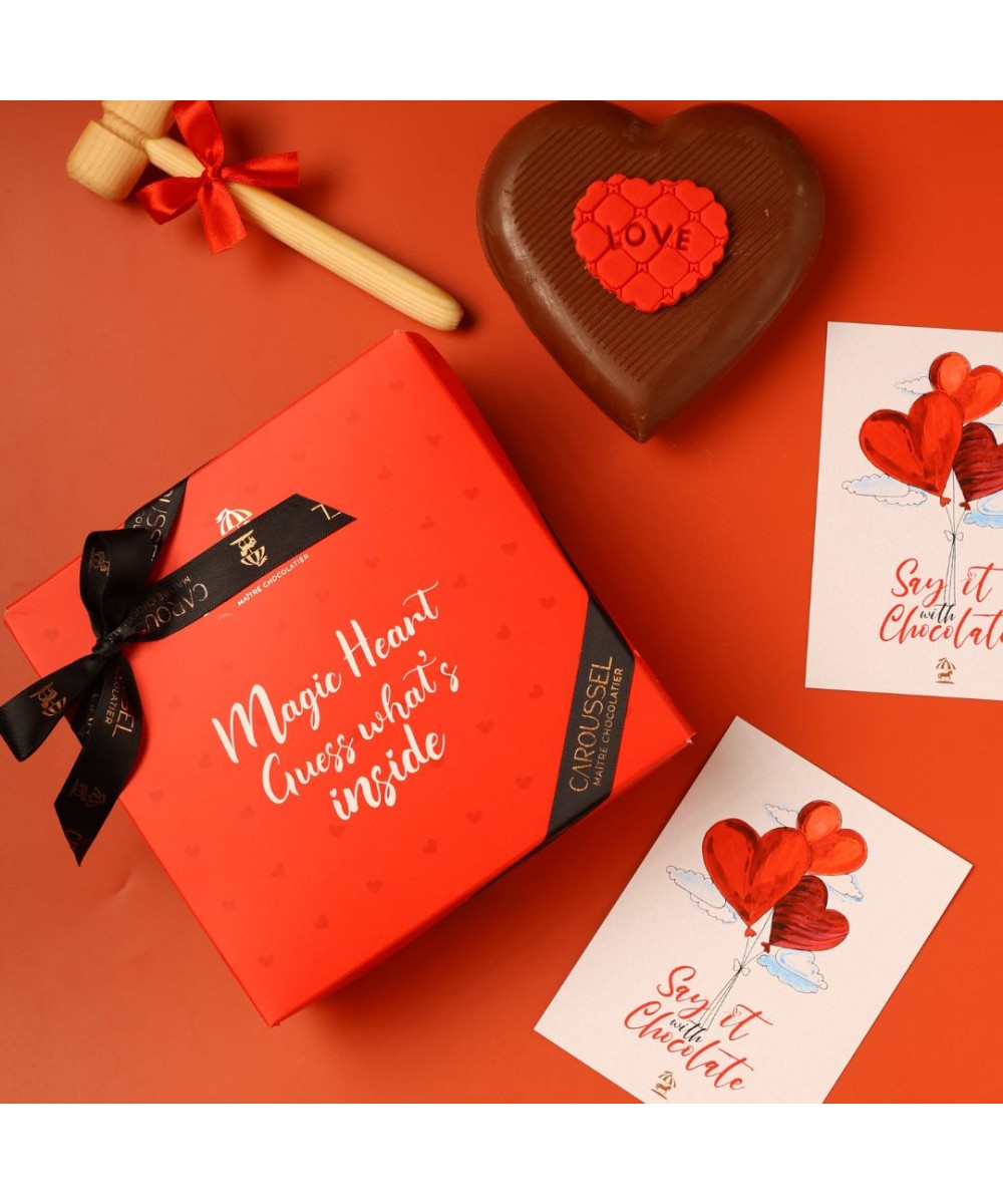 Cœur chocolat à casser