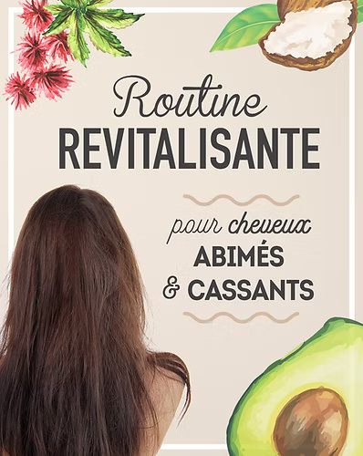 ROUTINE REVITALISANTE pour Cheveux Secs, Abimés et Cassants